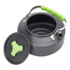 Portable Camping Cooking Cookware Set Aluminium Oxide Pots Pans Kettle 9-16Pcs
