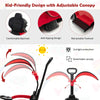 3-in-1 Licensed Benz Toddlers Ride on Push Car Kids Sliding Walker Toy Car