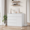 Chest of Drawers 5 Drawer 1 Door Storage Cabinet Modern Bedroom Sideboard