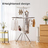 4-Legged Drying Rack Portable, Foldable Drying Rack Clothing with 16 Drying Arms