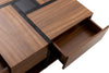 Coffee Table With 4 Drawers Woodeffects Side Table Modern Living Room Furniture