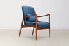 Swyft Occasional Arm Chair 01 - Teal Velvet RRP £699