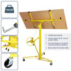 16FT Heavy Duty Tool Drywall Hoist Caster Lift/Lifter Plaster Board Panel Sheet