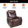 Electric Recliner Massage Sofa Chair Heating w/ Remote Control XMAS Gift