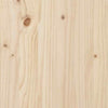 Bed Frame with Headboard 200x200 Solid Wood J5Z9