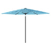Garden Parasol with Steel Blue 288x288x225 H0H8