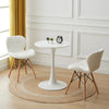 60/80CM Round Dining Table and 2 / 4 Chairs Optional Lounge Bar Home Furniture