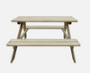 Childrens Picnic Table Garden Patio Outdoor Kids Wooden Activity Play Bench Seat