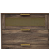 Bedroom Chest of Drawers Storage Cabinet with 6 Drawer Sideboard for Living Room