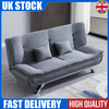 3 Seater Fabric Upholstered Sofa Bed Couch Settee Occasional Sleeper Sofa Beds
