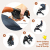 Portable Baby Stroller One-Hand Folding Pushchair W/Adjustable Backrest-Navy