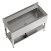 Commercial Restaurant Stainless Steel Sink 120cm Single Bowl Kitchen Wash Table