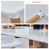1/2/4 Dining Chair Glass/Wood/Metal Dining Table Office Coffee Lounge Furniture