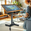 FATIVO 1500 Piece Jigsaw Puzzle Table Tilting Angle Drawers Height Adjustable