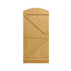 3x6ft Wooden Garden Gate Pine Wood Gate Pedestrian Gate Door Free Fitting Kits