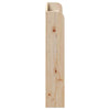 Headboard with Shelves 100 Solid Wood Pine I2U8