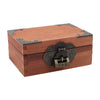 Retro Wood Treasure Box Chest Trunk Jewelry Gift Storage Case with Metal Lock UK