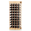 40 Bottles Storage Wine Rack Freestanding Pine Wood Display Shelf Wine Holder