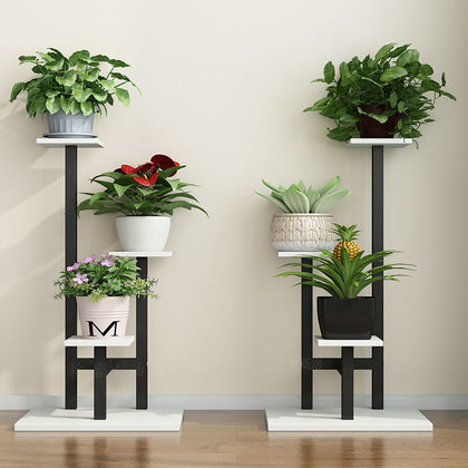 4Tier Modern Plant Stand Corner Shelf Flower Pot Display Rack Indoor Living Room