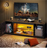 TV Stand For Gaming with Cabinet for PS5 Modern TV Cabinet Living Room Bedroom