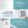 25L/Day Dehumidifier Electric Air De-Humidifier Portable Quiet Dehumidifier Home