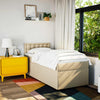 Box Spring Bed with 90x200 Fabric D6R6