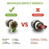 1/2" Cordless Brushless Electric Wrench Impact Tool For Dewalt 18V 20V Battery