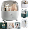 XLarge Cosmetic Skincare Organiser Tabletop Make-Up Storage Case 2 Drawers Box