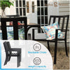 Outdoor Dining Sets Square Table Patio Furniture Sets Dining Table Chairs Sets