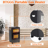 New 4.2kw Portable Heater Standing Heating Cabinet Butane Gas Heaters on Castors