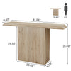 Tribesigns 41" Farmhouse Console Table, Simple Hallway Table, Wood Sofa Table