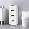 Bathroom Storage Cabinet Drawer Cupboard Free Standing Unit Shelf Furniture New