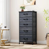 Chest Of Drawers Bedside Cabinet 5 Drawers Organiser Storage Bedroom Furniture