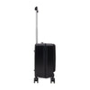 Wheeled Black Suitcase Cabin Trolley Bag Hand Luggage Carry On Travel Case