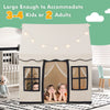 Kids Play Tent Indoor Kids Playhouse Large Space for 3-4 Kids/2 Adults Kids Gift