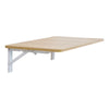 Wall Mounted Floating Folding Table Drop Leaf Storage Shelf Laptop Writing Desk