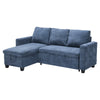 Convertible Sofa Bed 3-in-1 Pull out Sofabed Living Guest Room Sleeper Settee
