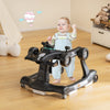 4-in-1 Baby Walker Foldable Activity Push Walker with Adjustable Height & Speed
