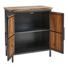 Wooden Sideboard Cabinet 2 Door Storage Cupboard Living Room Hallway Shelf Unit