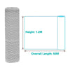 50M×1.2M Galvanized Chicken Woven Wire Mesh Rabbit Netting Garden Barrier Fence