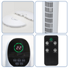 Tower Fan 34" Oscillation 3 Speed Air Cooling 7Hr Timer Remote Control Update