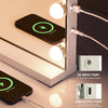 OYAJIA Hollywood Vanity Makeup Mirror with Lights 18-LED Tabletop Wall Dnbqyrfkd