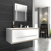 LED Bathroom Mirror Cabinet with Shaver Socket Infrared Sensor Wall Mounted