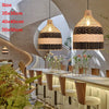 NEW Bamboo Rattan Pendant Light Handmade Weaving Lighting Ceiling Lamp Novelty