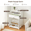 Pet Feeder Station, Dog Cat Food Storage Feeding Station, Food Cabinet