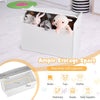 Large Toy Storage Chest Living Room Flip Top Wooden Box Organizer