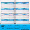 Key Cabinet Lockable Key Storage Box Wall-Mounted Security Safe Box for 96 Keys