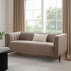 Dusk Madison Sand Velvet 2 Seater Sofa RRP £609