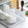 Kitchen Dish Drainer Rack Sink Washing Plates Draining Board Cutlery Cups Holder