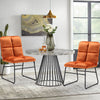 2x Velvet Dining Chairs Accent Home & Restaurant Living Room Folding Lounge Seat